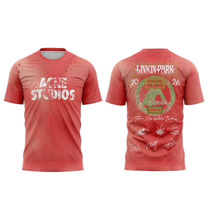 .Linkin Park brought their From Zero World Tour to Festivalpark in Werchter, Belgium. Shirt