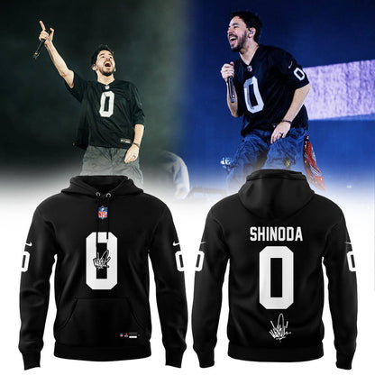 .Linkin Park brought their From Zero World Tour to Festivalpark in Werchter, Belgium x Mike Shinoda Hoodie