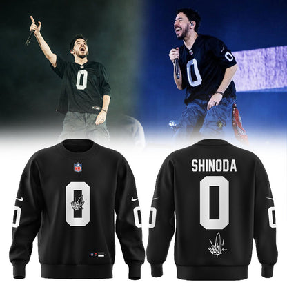 Linkin Park brought their From Zero World Tour to Festivalpark in Werchter, Belgium x Mike Shinoda Sweatshirt