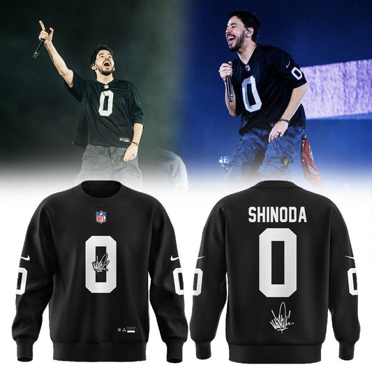 Linkin Park brought their From Zero World Tour to Festivalpark in Werchter, Belgium x Mike Shinoda Sweatshirt