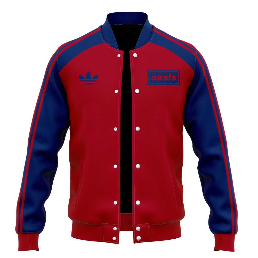 . Limited Edition Oasis “Live ’25” London Red Signature Jacket
