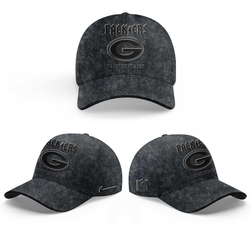 GB Packers Back in Black 2025 Combo Shirt