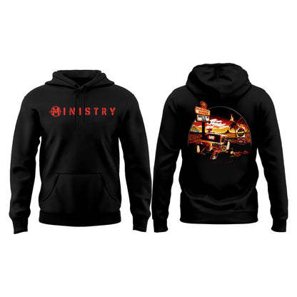 Ministry – Farewell Tour Hate to go Hoodie v6