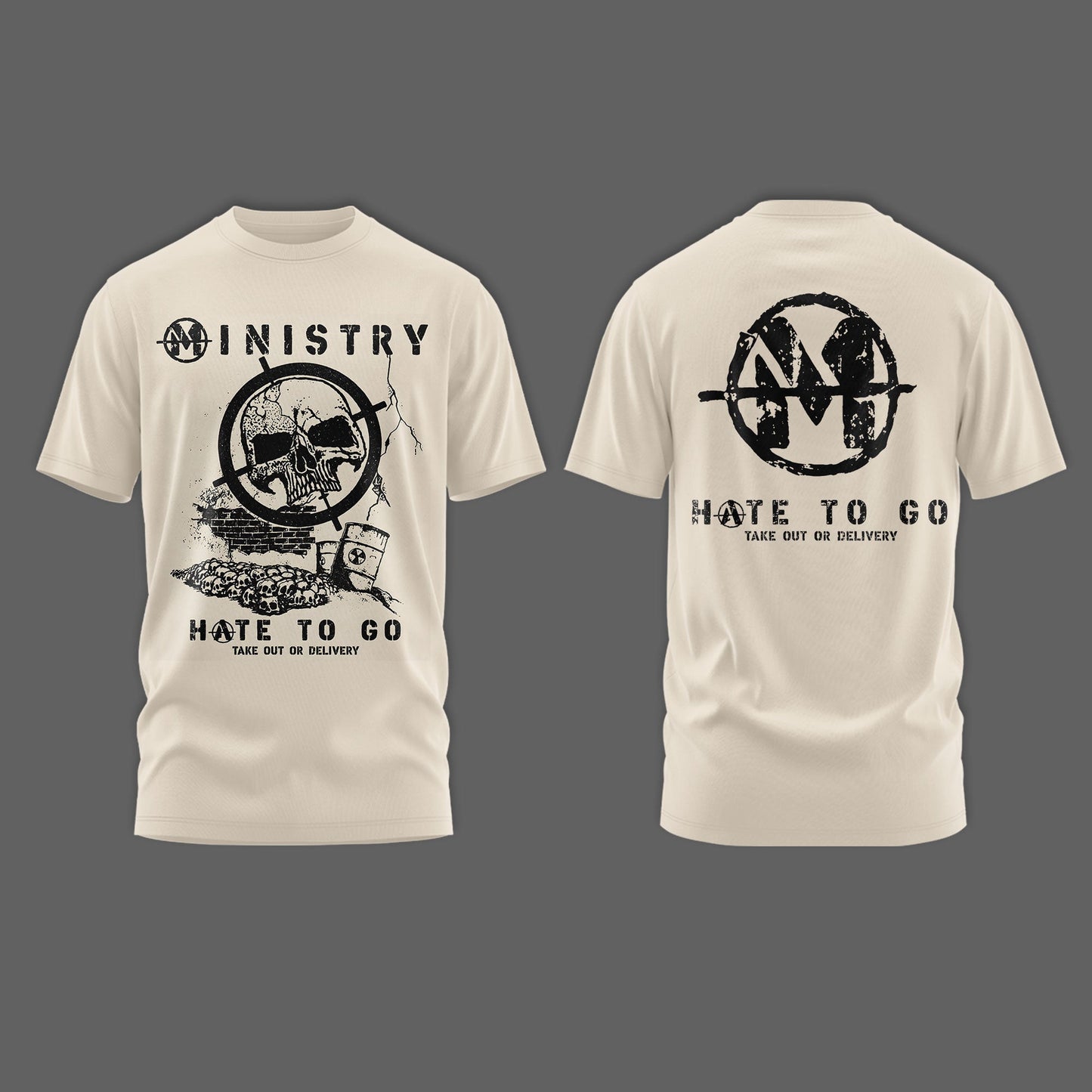 Ministry – Farewell Tour Hate to go Tshirt v6