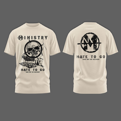 Ministry – Farewell Tour Hate to go Tshirt v6
