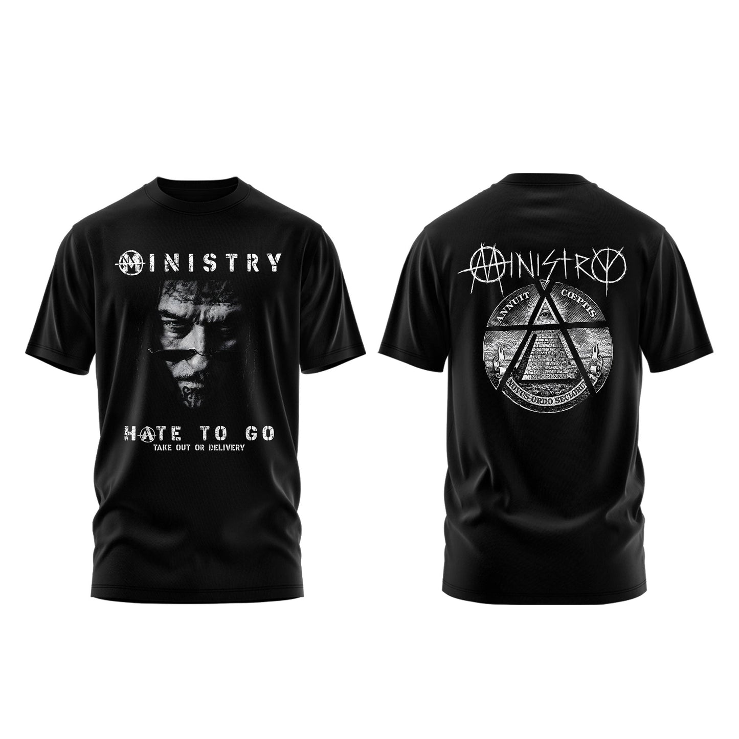 Ministry – Farewell Tour Hate to go Tshirt v3