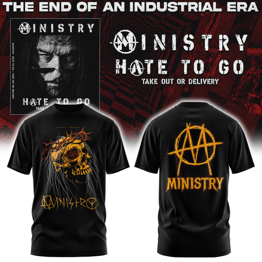 Ministry – Farewell Tour Hate to go Tshirt v4