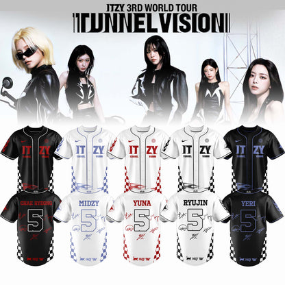 _,ITZY “Tunnel Vision” World Tour 2026 Limited Edition Signature – Jersey