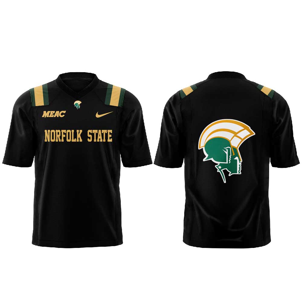 Norfolk State Football Dark Mode: Activated Football Jersey
