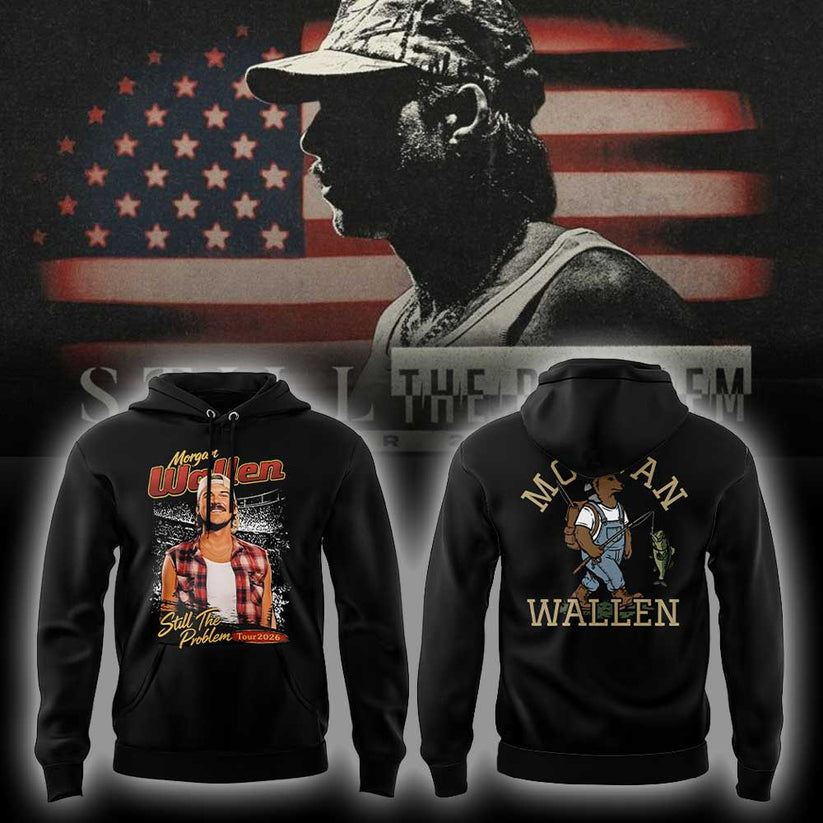 Morgan Wallen First look at the Still The Problem Tour new merch collection V2 Hoodie