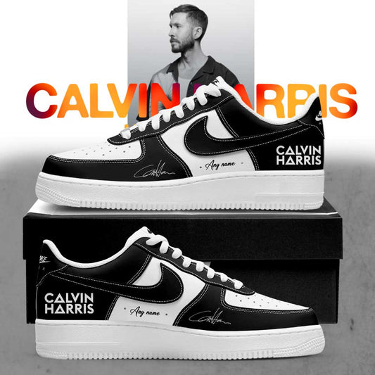 Calvin Harris Ushuaïa Ibiza Signature Custom Name Shoes