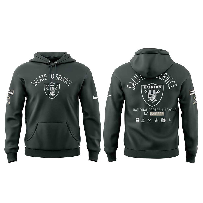 LV.Raiders 2025 Salute to Service Combo Hoodie