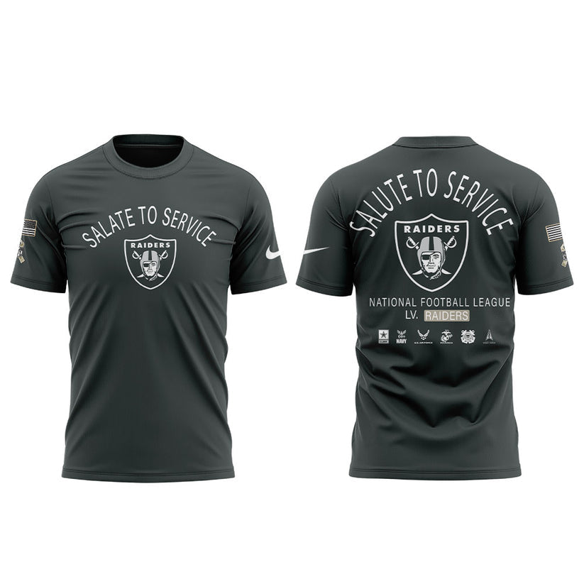 LV.Raiders 2025 Salute to Service Combo T-Shirt