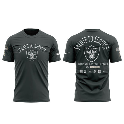LV.Raiders 2025 Salute to Service Combo T-Shirt