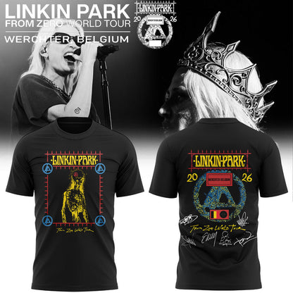 Linkin Park From Zero World Tour 2026 in Werchter, Belgium Limited Shirt V2