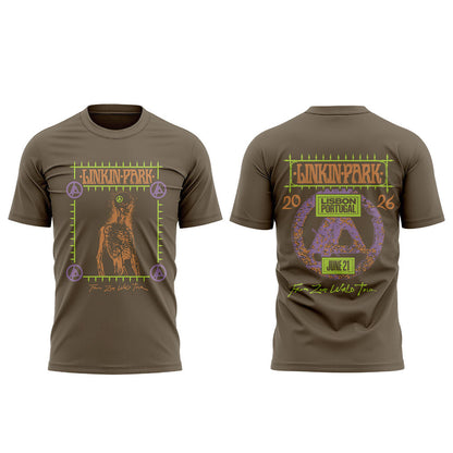 LINKIN PARK Official From Zero World Tour Merchandise in Lisbon, Portugal at Rock in Rio Festival Shirt