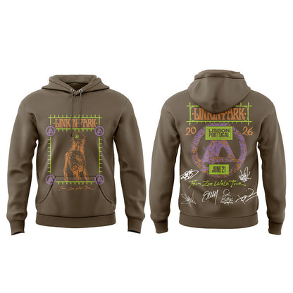 LINKIN PARK Official From Zero World Tour Merchandise in Lisbon, Portugal at Rock in Rio Festival Hoodie V2