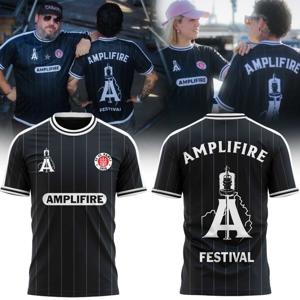 FC St. Pauli und AMPLIFIRE haben gemeinsam ein Trikot entworfen! Shirt