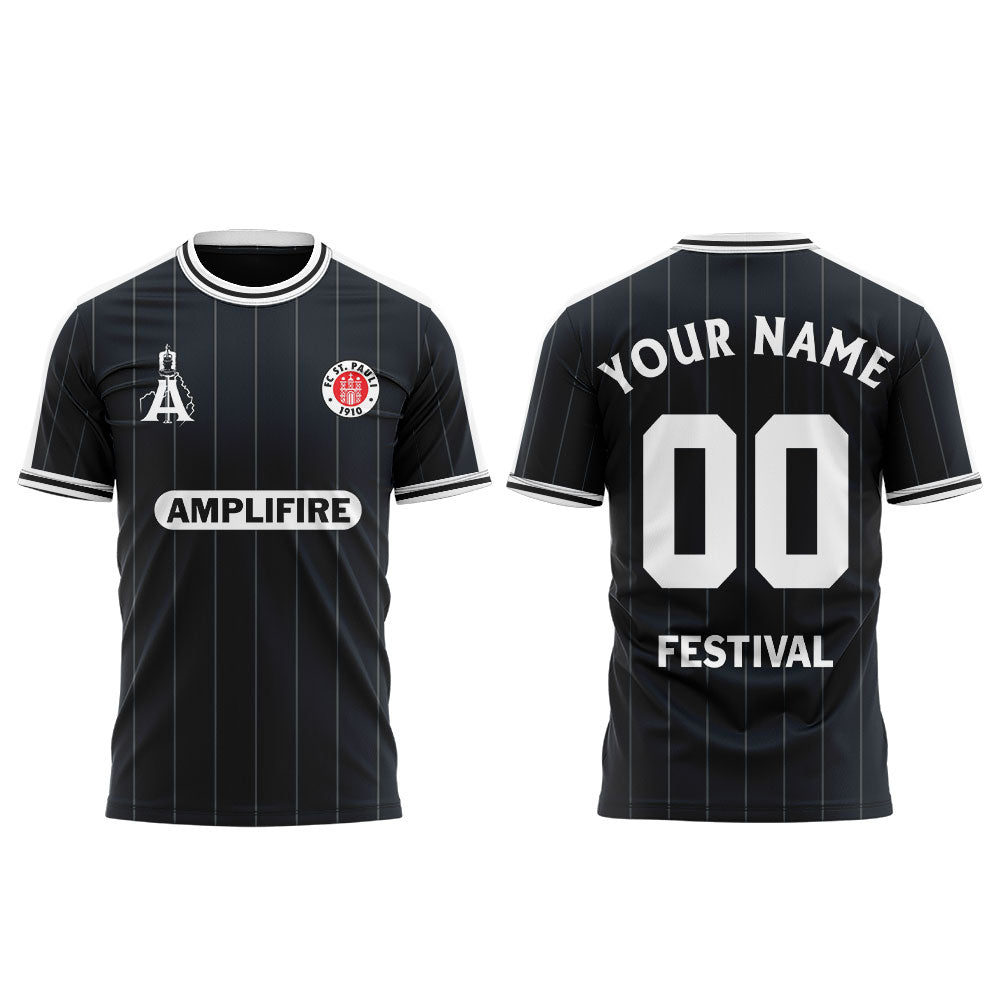 FC St. Pauli und AMPLIFIRE haben gemeinsam ein Trikot entworfen! Shirt Custom Name, Number