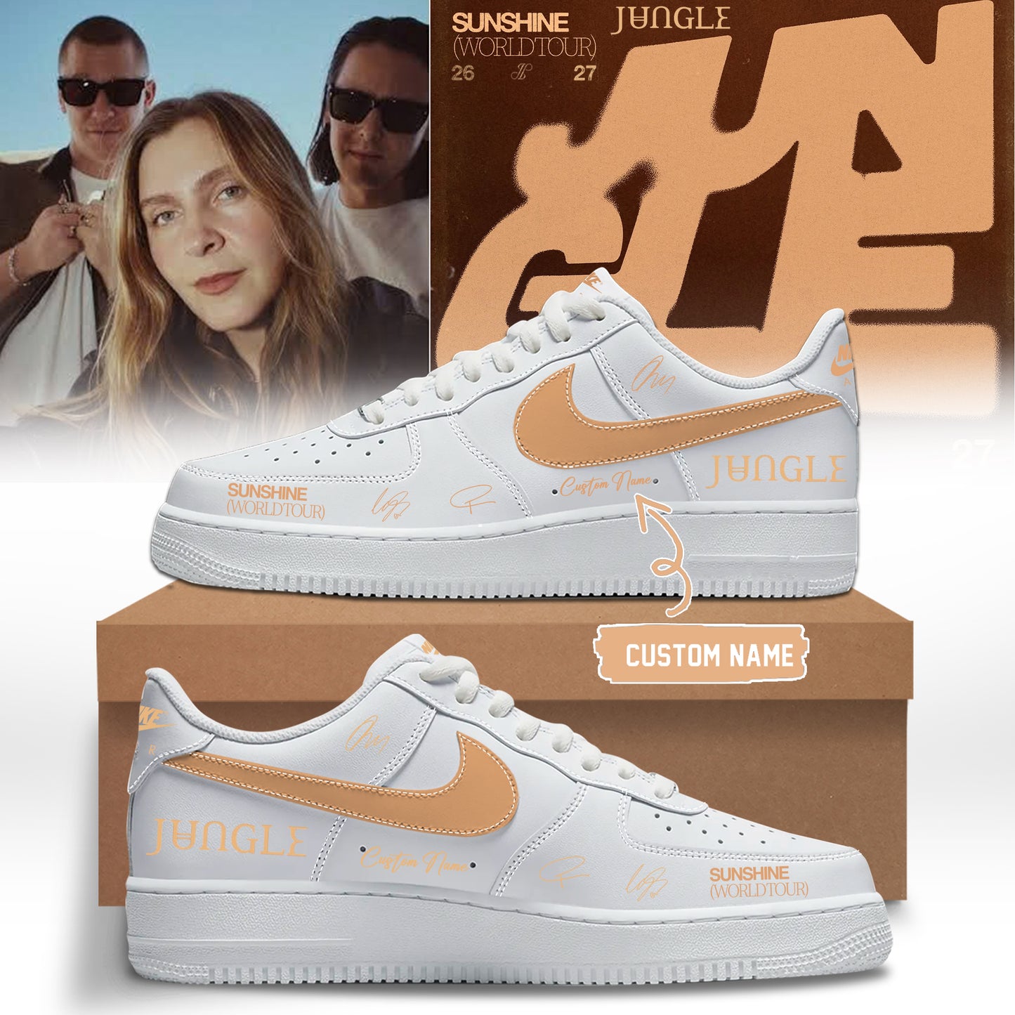 ,,Jungle – Sunshine World Tour 2026/27 Limited Edition Signature – Shoes 5