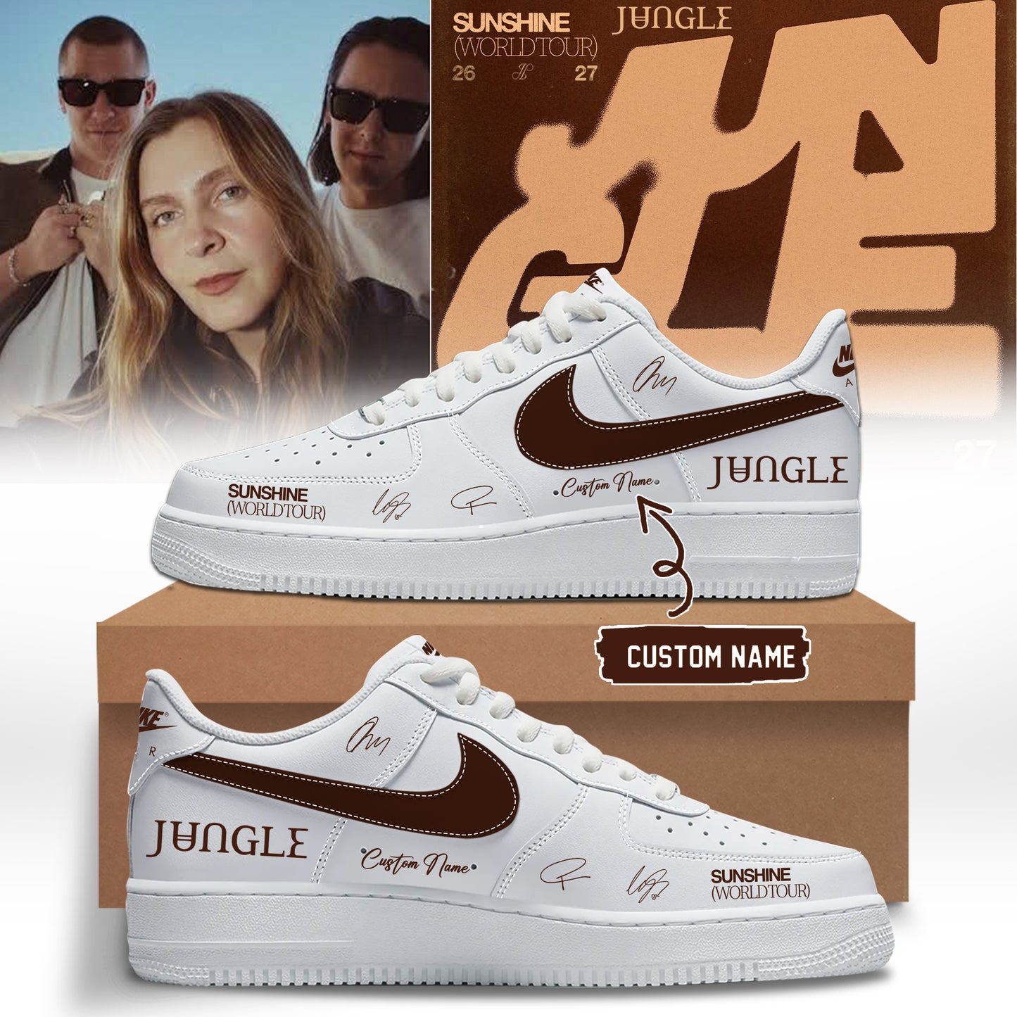 ,,Jungle – Sunshine World Tour 2026/27 Limited Edition Signature – Shoes 4
