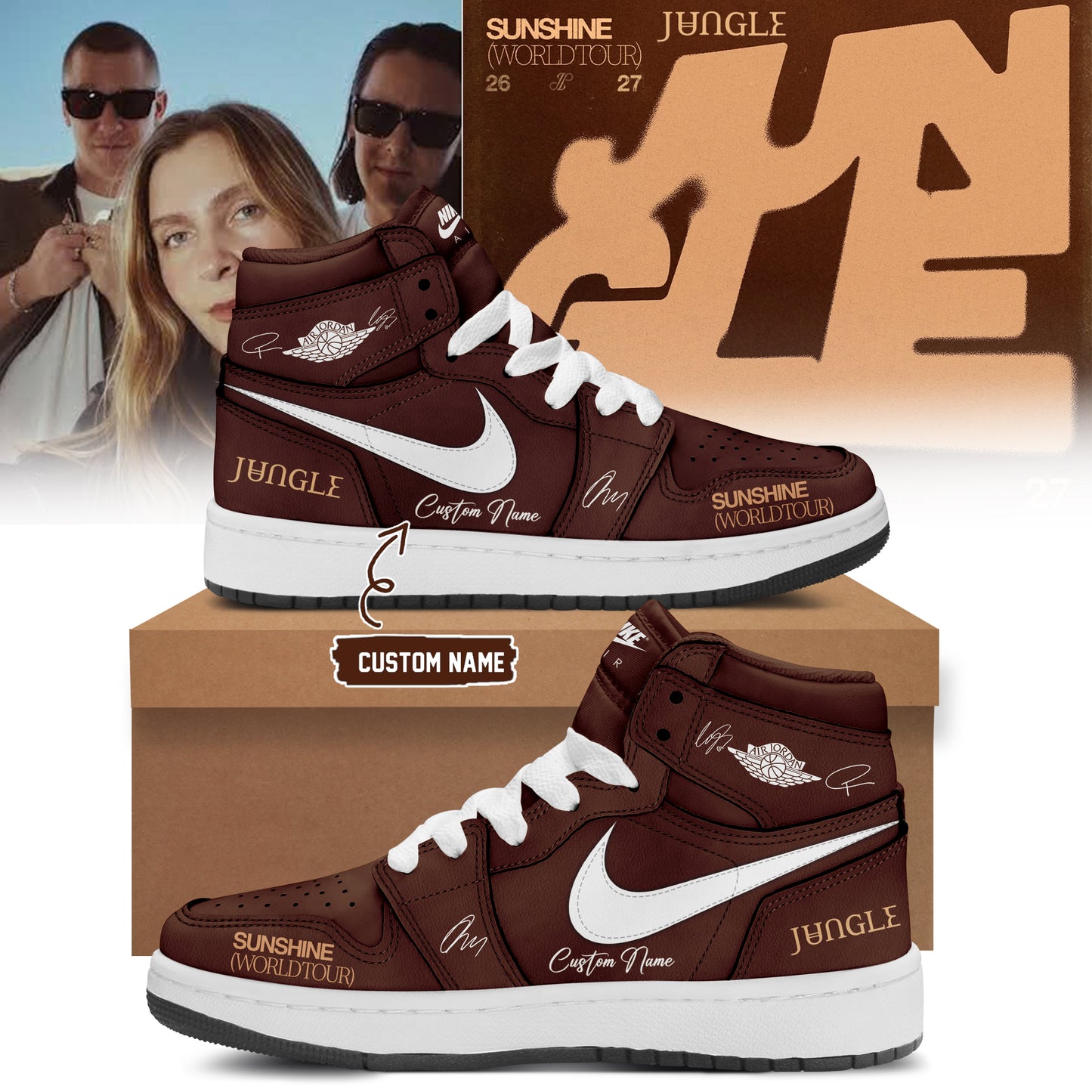 ,,Jungle – Sunshine World Tour 2026/27 Limited Edition Signature – Shoes 6