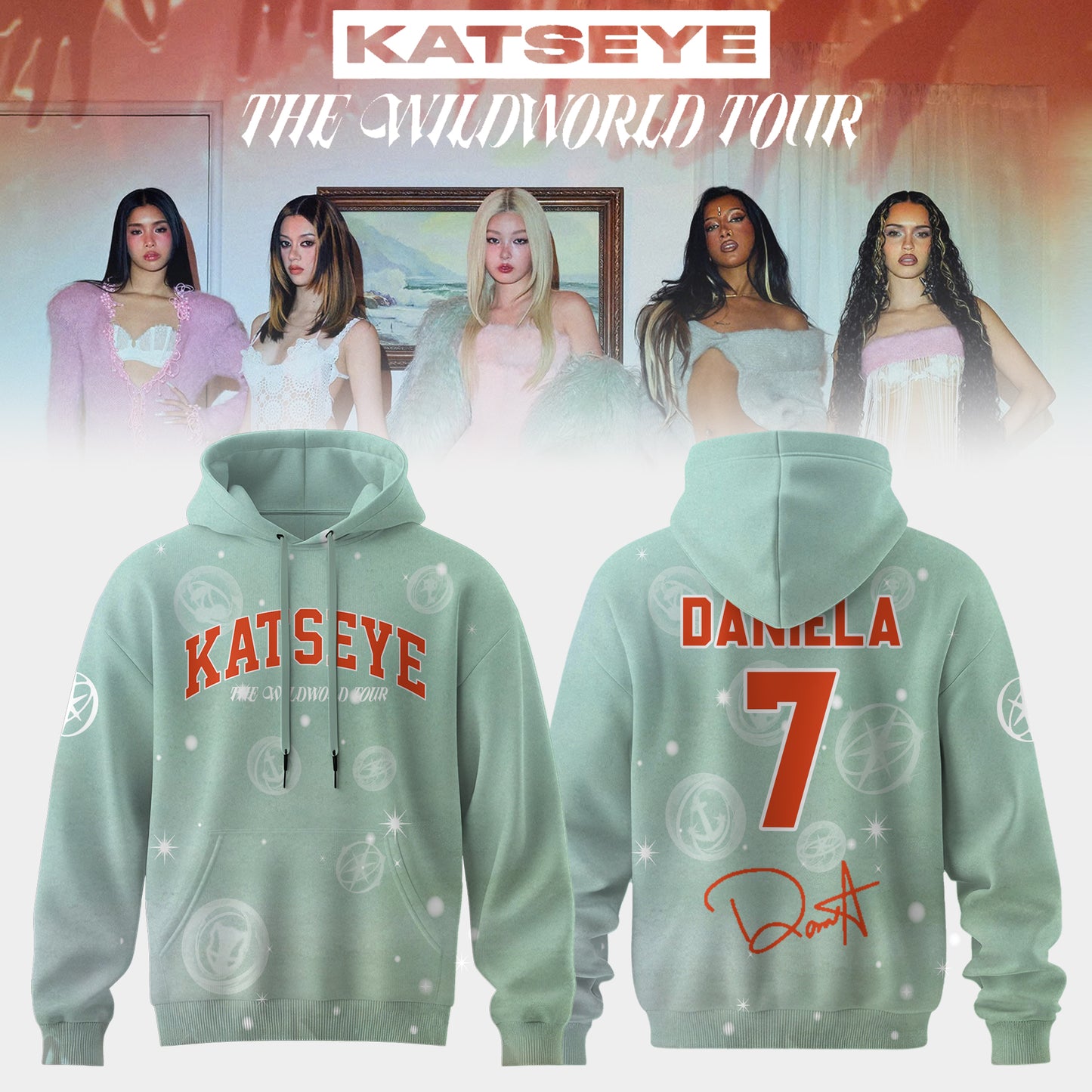 _KATSEYE: THE WILDWORD TOUR Exclusive Hoodie