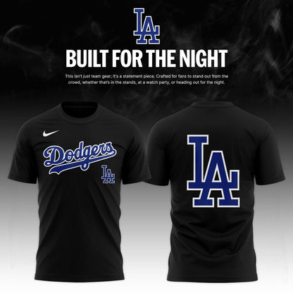 LA Dodgers 2026 Fashion Black Out Limited Edition Tshirt