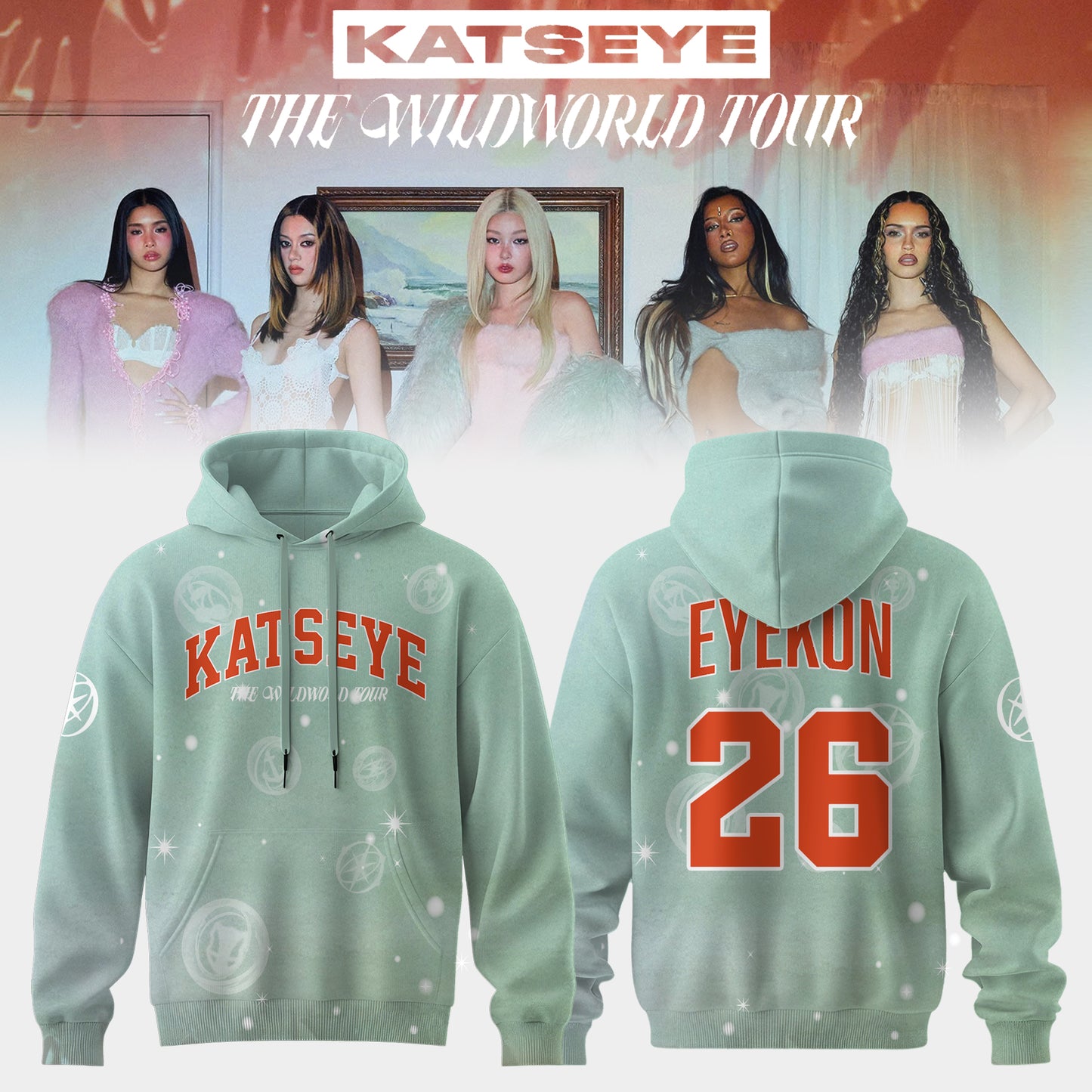 _KATSEYE: THE WILDWORD TOUR Exclusive Hoodie