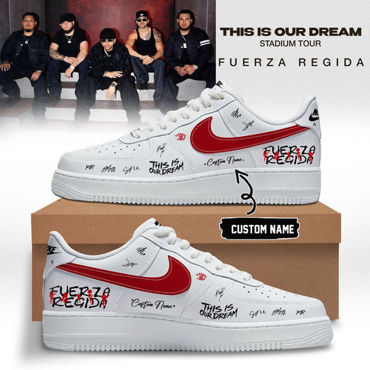 'Fuerza Regida “This Is Our Dream Stadium Tour” 2026 Limited Edition Signature – Shoes