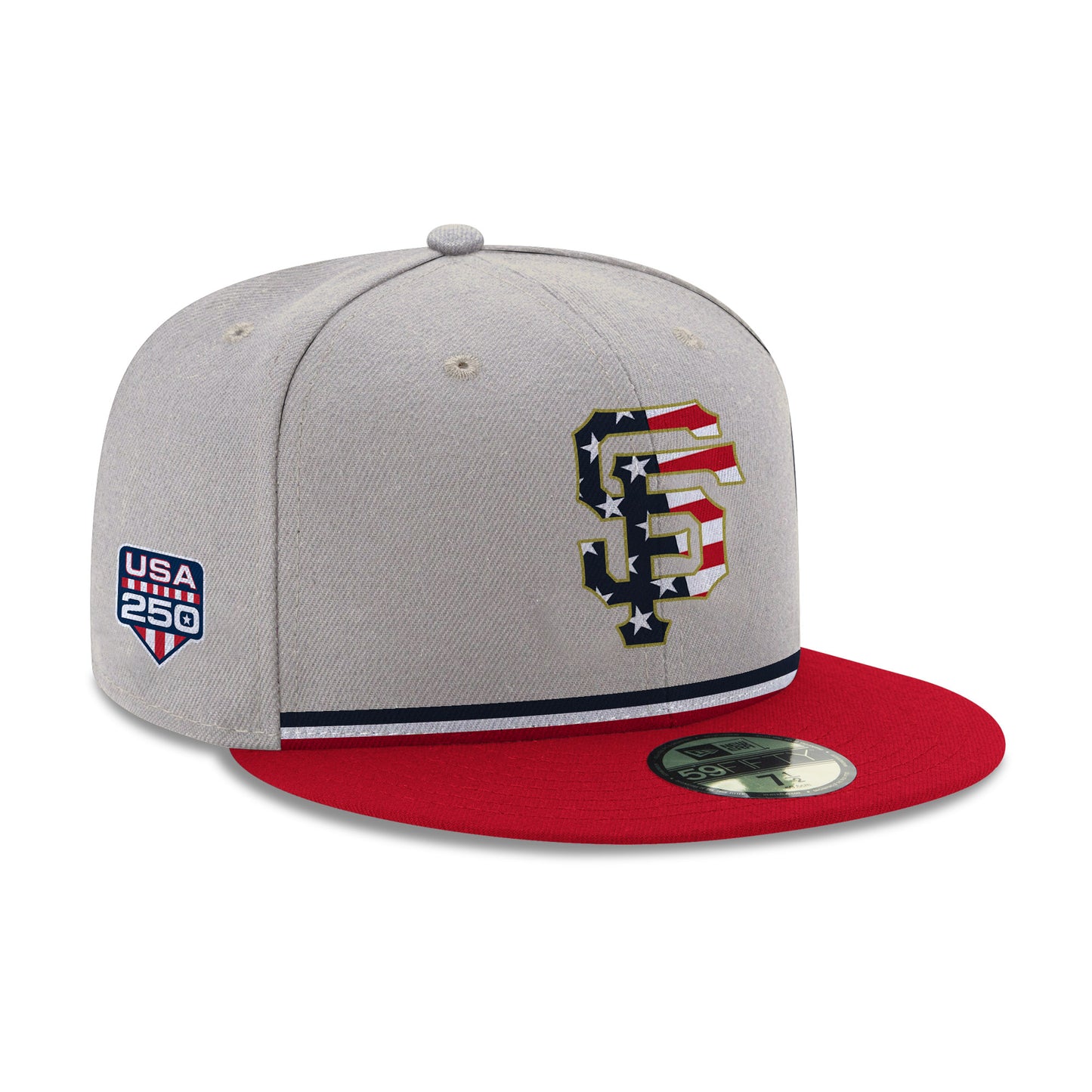 _SAN FRANCISCO GIANTS: POSEY X USA 250 ON-FIELD – 4TH OF JULY HAT COLLECTION