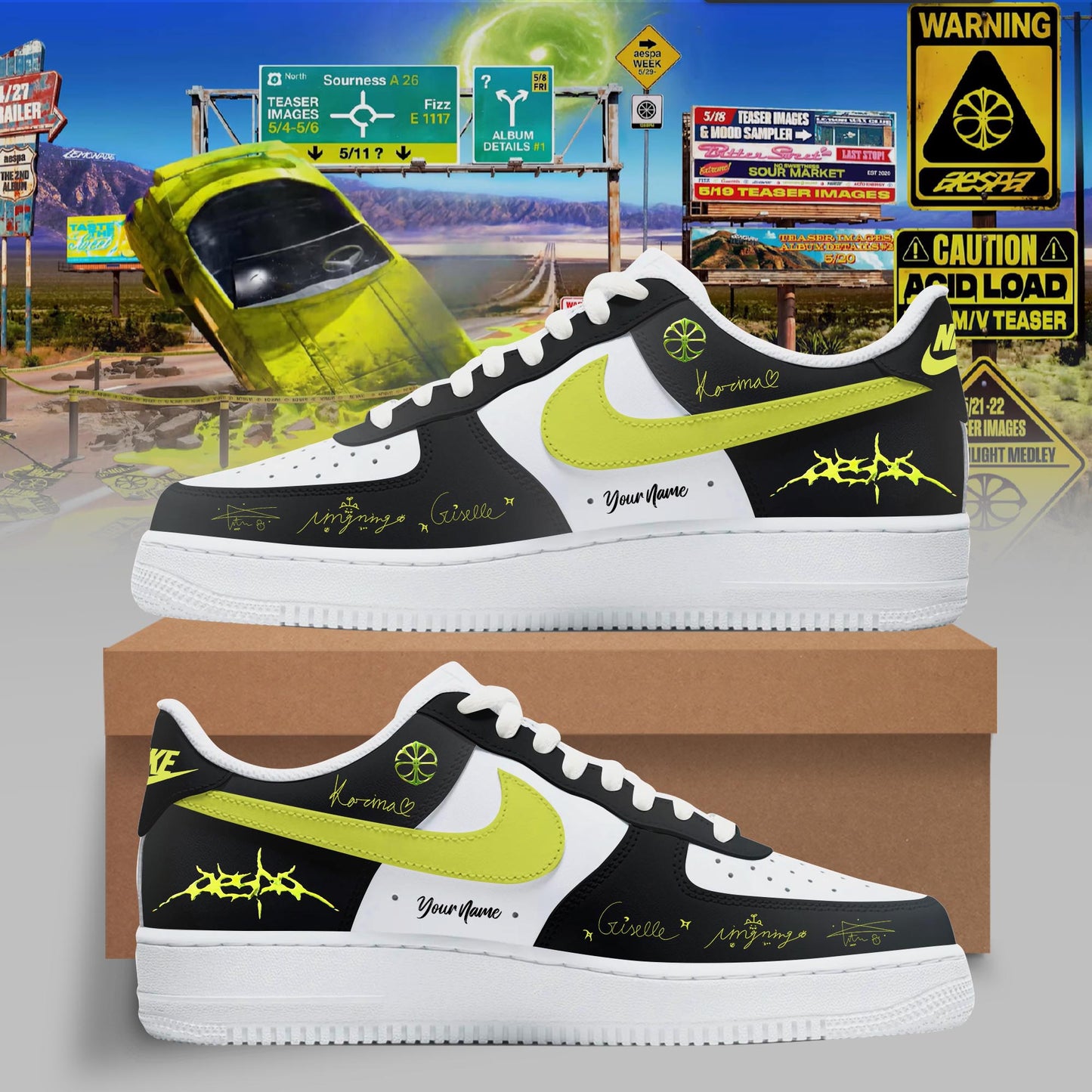 _aespa The 2nd Album 〖LEMONADE〗Limited Shoes