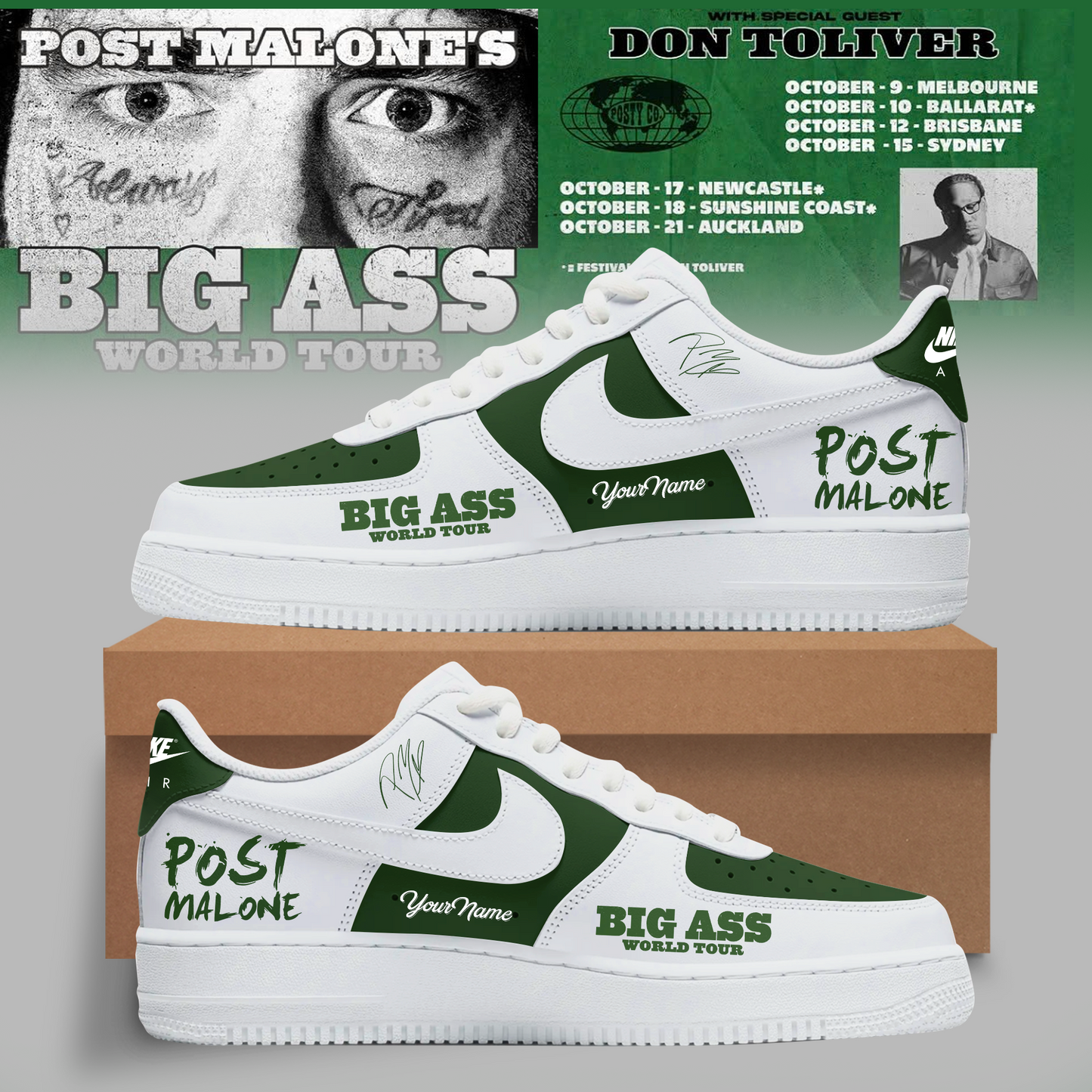 .Tour Dust Vintage Sneakers