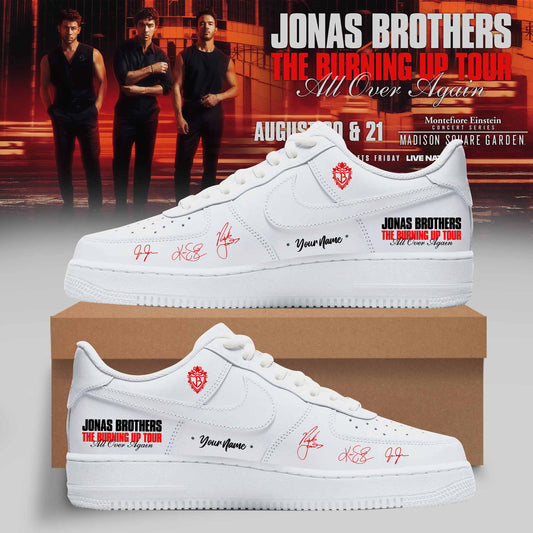JONAS BROTHERS – THE BURNING UP TOUR SHOES