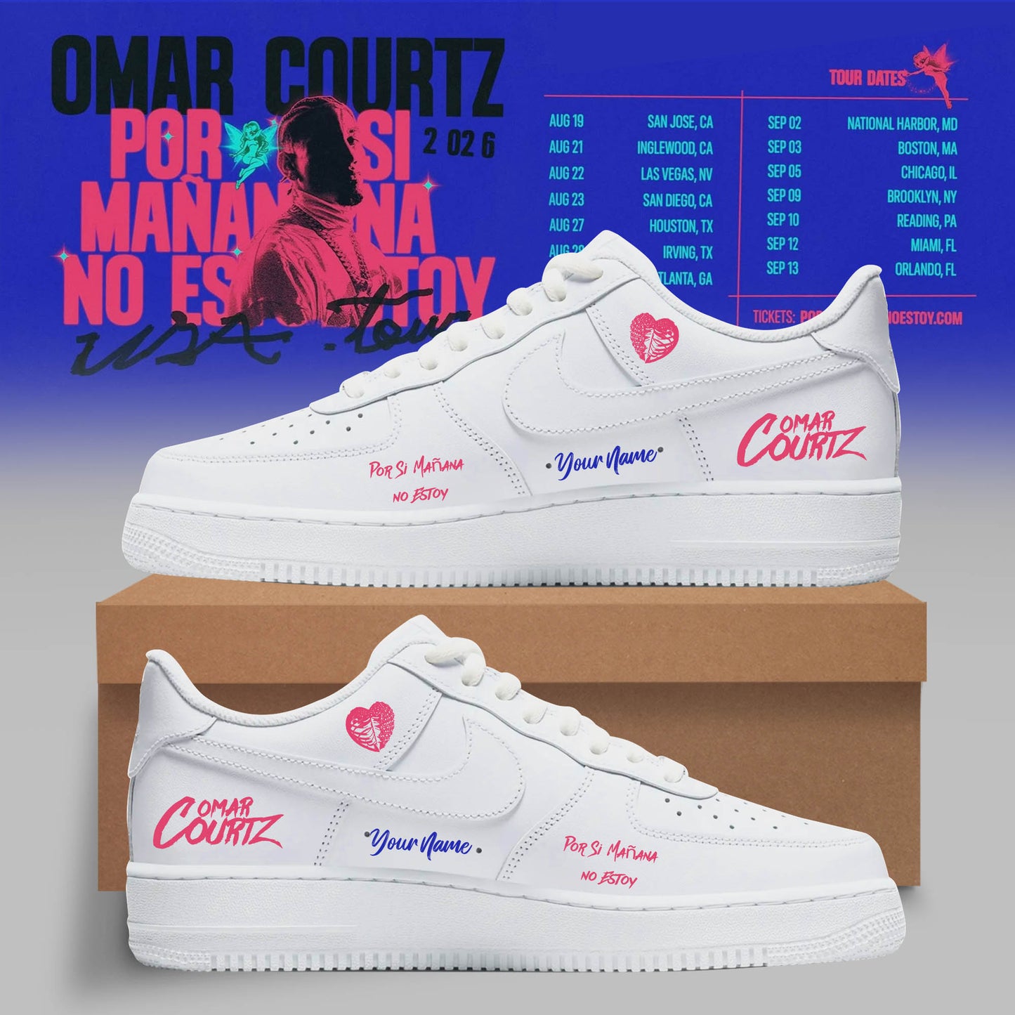 Personalized Lovewave Classic Sneaker