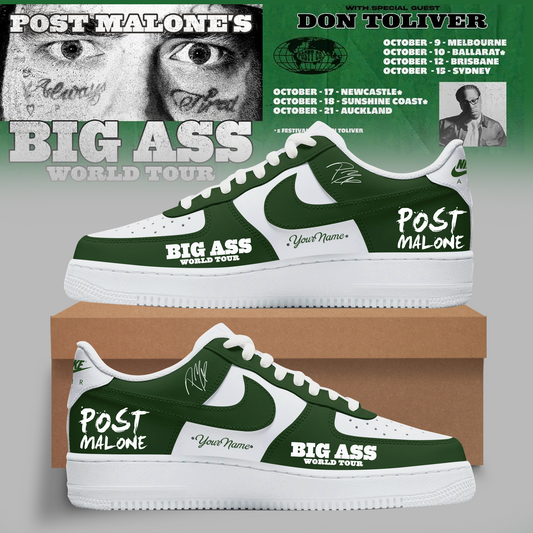 . Posty Green Motion Sneakers