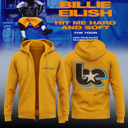 Billie Eilish Hit Me Hard and Soft: The Tour ZipHoodie