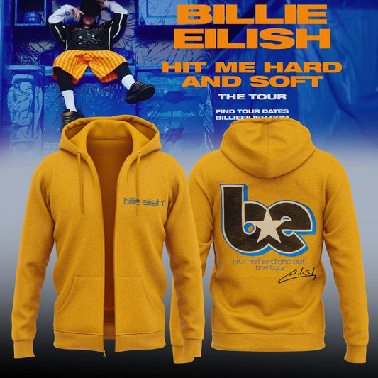 Billie Eilish Hit Me Hard and Soft: The Tour ZipHoodie