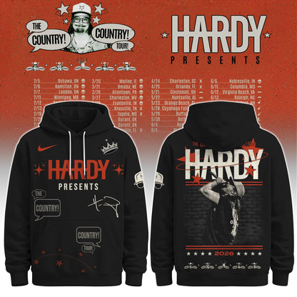 Hardy The Country Country Tour 2026 Hoodie