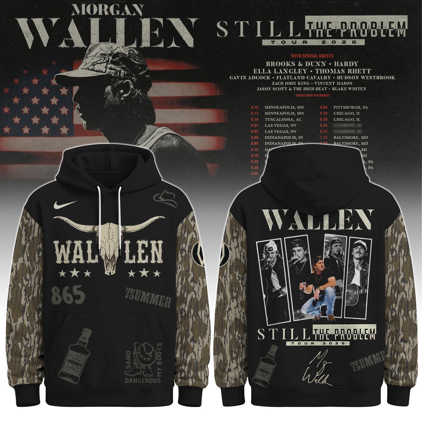 Still The Problem Tour 2026 Hoodie