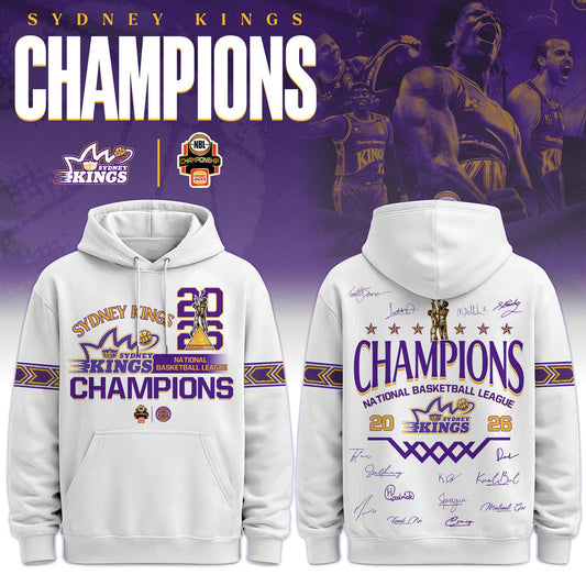 Sydney Kings 2026 NBL Championship Hoodie