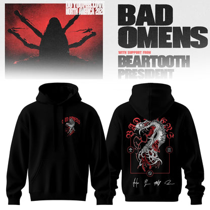 .Bad Omens Do You Feel Love Tour Hoodie