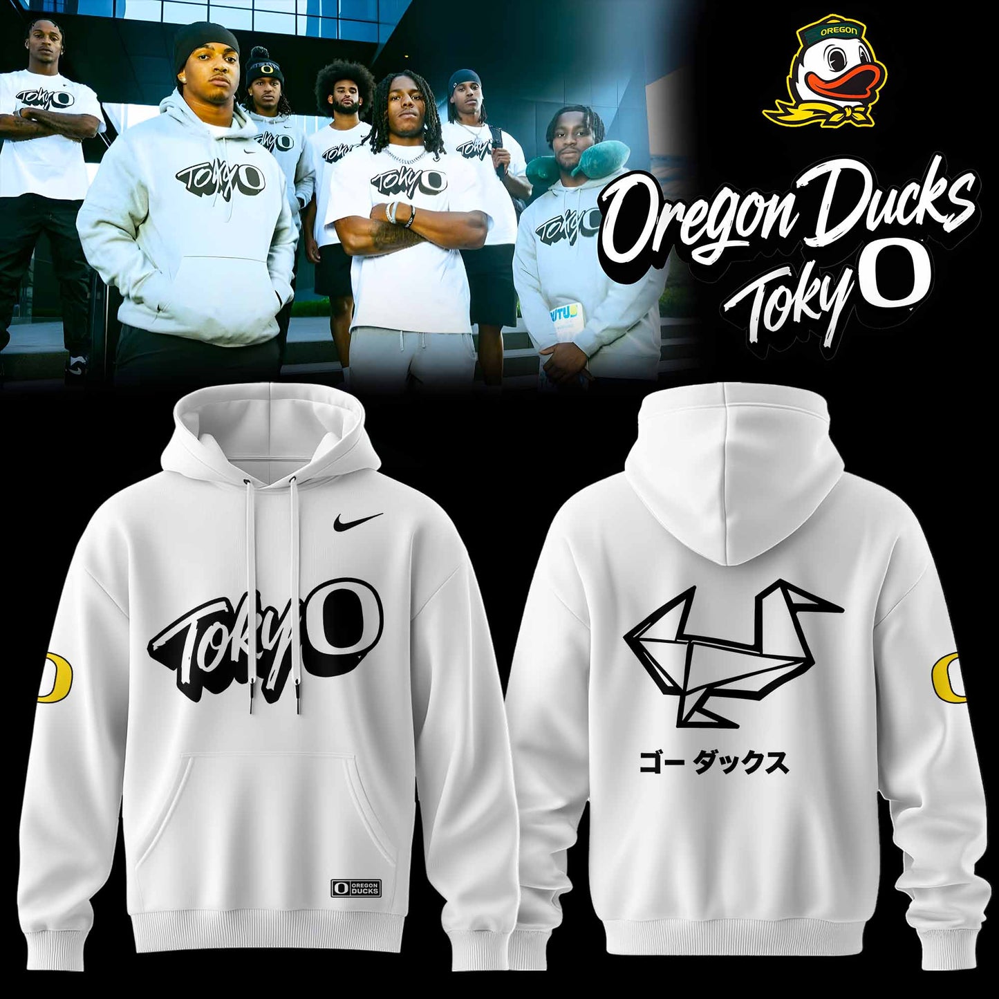 .Oregon Ducks Release Tokyo Inspired Clothing Collection