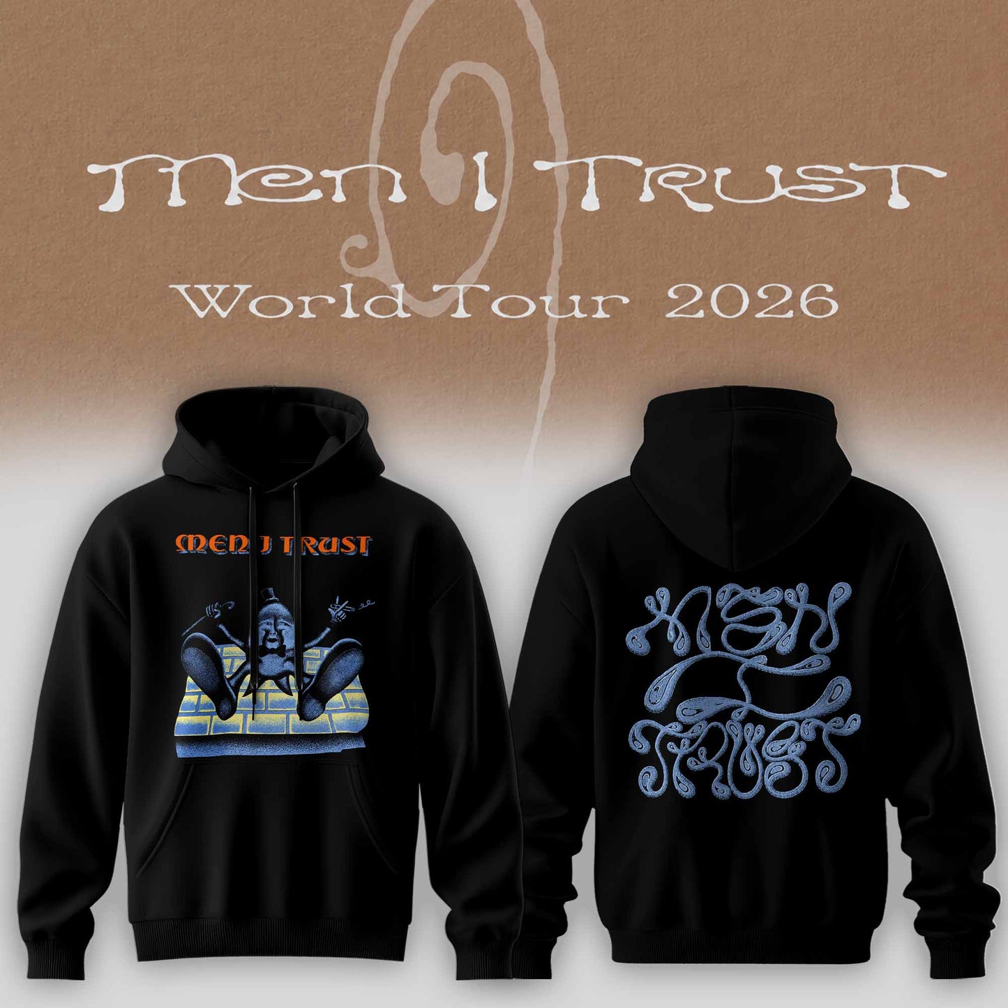 Men I Trust World tour 2026 Hoodie