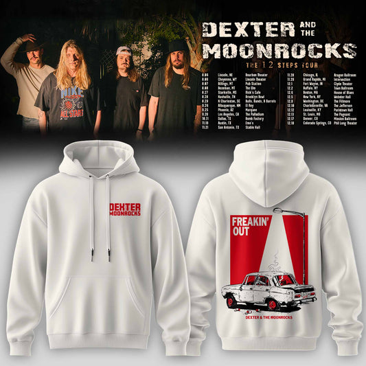 DEXTER & THE MOONROCK – THE 12 STEP TOUR 2026 Hoodie