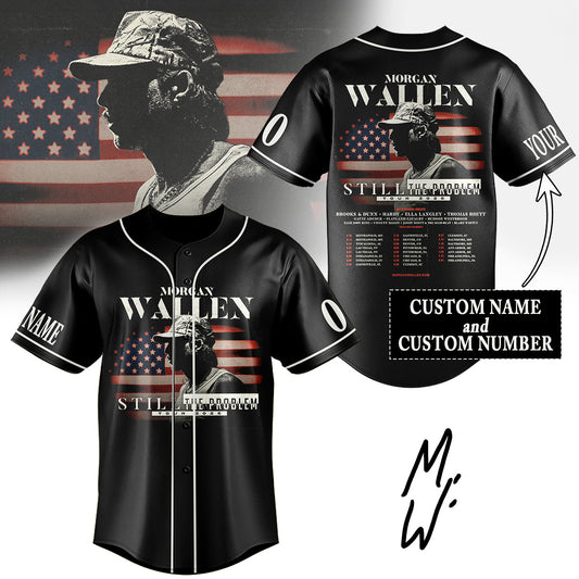 Limited Edition Morgan Wallen “Still The Problem Tour” Jersey