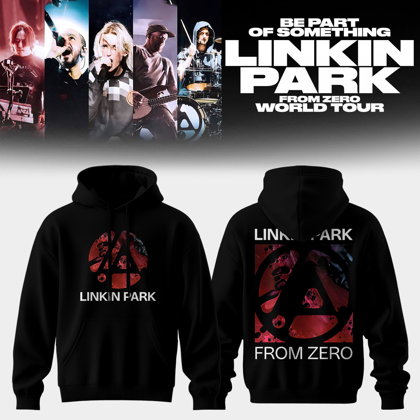 Linkin Park 2026 Tour Merch Is Here – From Zero Hoodie Collection