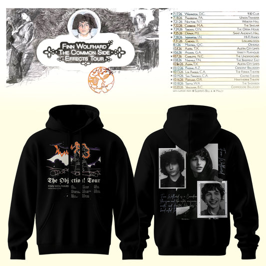 _Finn Wolfhard – The Common Side Effects Tour Hoodie