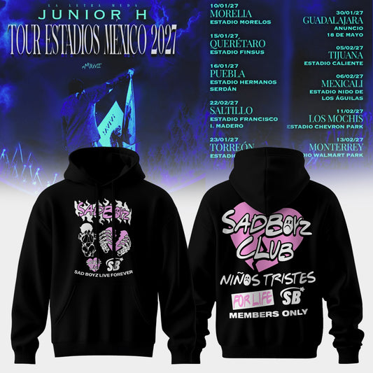 JUNIOR H “Sad Boyz” 2027 Tour Hoodie Is Here