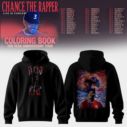 CHANCE THE RAPPER — COLORING BOOK ERA COLLECTION HOODIE